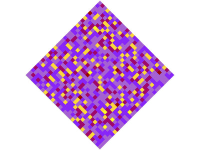 Blue Violet Pixel Vinyl Wrap Pattern