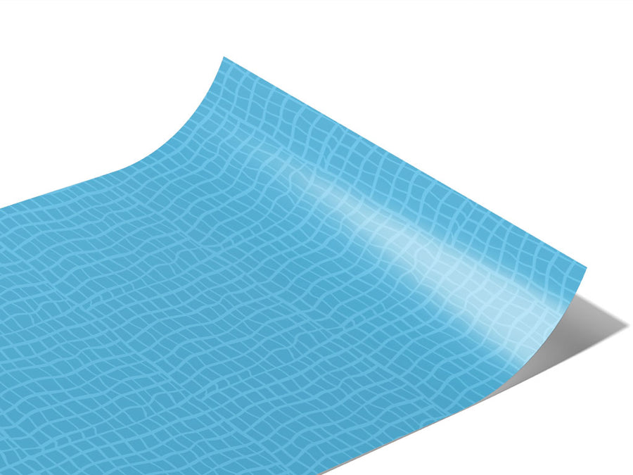Blue Waves Tile Vinyl Wraps~Rwraps Series 914 Digitally Printed Vinyl Wrap~1