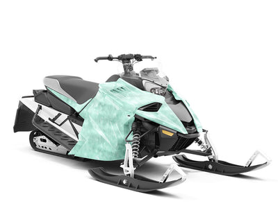 Blue Willow Gemstone Custom Wrapped Snowmobile