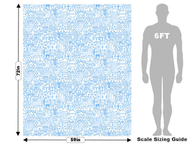 Blue York Americana Vehicle Wrap Scale~Rwraps Series 914 Blue York Americana Measurements~2