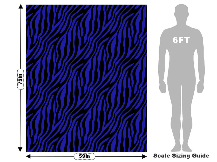 Blue Zebra Vehicle Wrap Scale~Rwraps Series 914 Blue Zebra Measurements~2