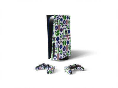 blueberries abound mosaic Sony PS5 DIY Skin