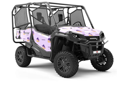 Blueberry Pie Fruit Utility Vehicle Vinyl Wrap