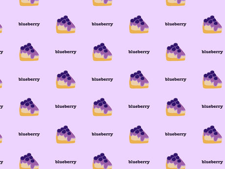 Blueberry Pie Fruit Vinyl Wrap Pattern~Rwraps Series 914 Digitally Printed Vinyl Wrap~0