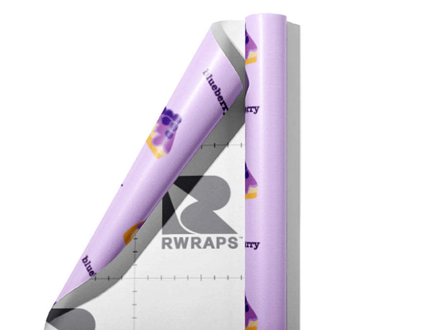 Blueberry Pie Fruit Wrap Film Sheets~Rwraps Series 914 Blueberry Pie Fruit Scrolled Sheet~3