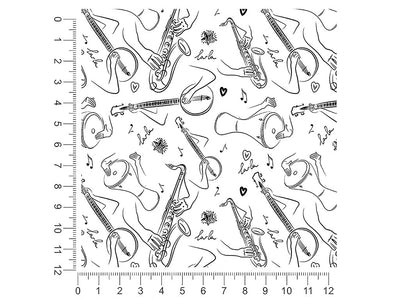 bluegrass soul music 1ft x 1ft Craft Sheets