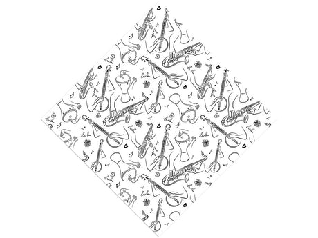 Bluegrass Soul Music Vinyl Wrap Pattern