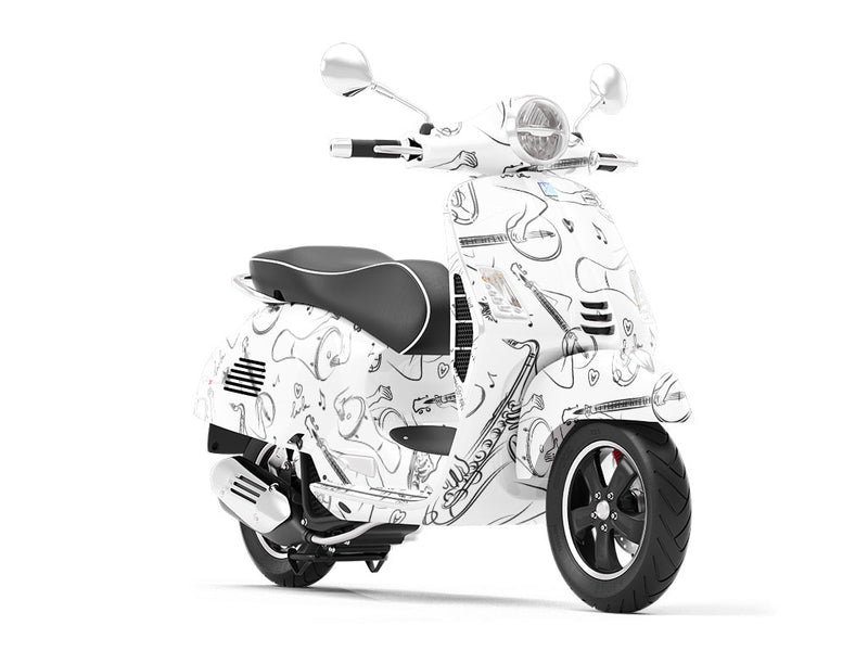Bluegrass Soul Music Vespa Scooter Wrap Film