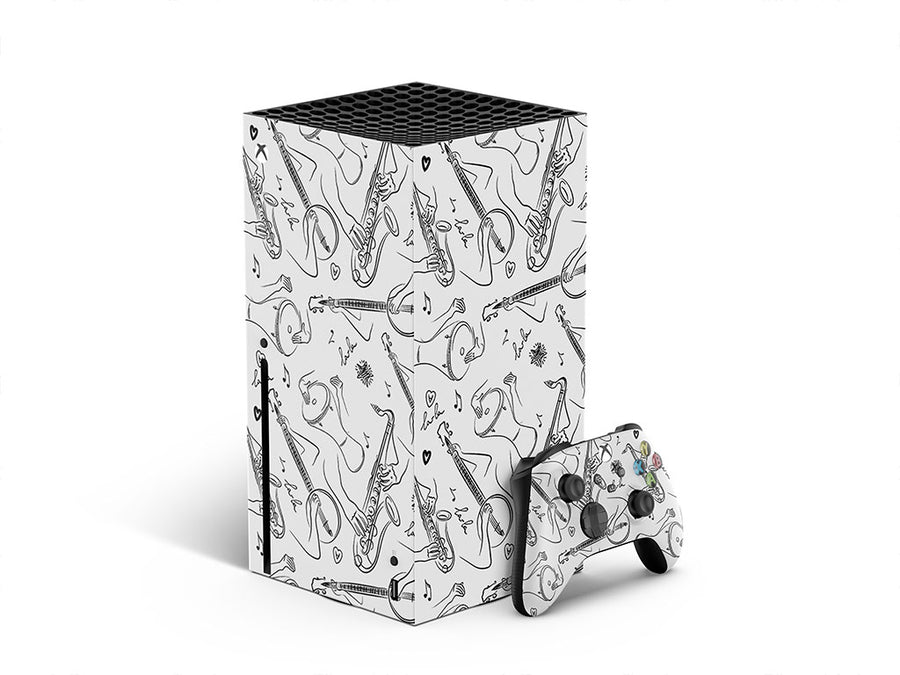 bluegrass soul music XBOX DIY Decal