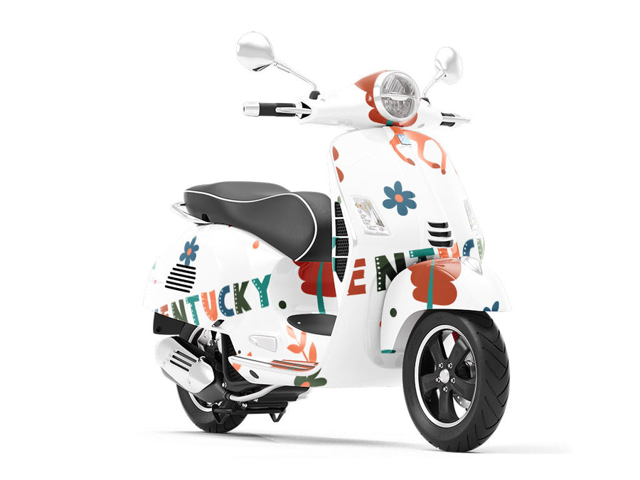 Bluegrass State Americana Vespa Scooter Wrap Film