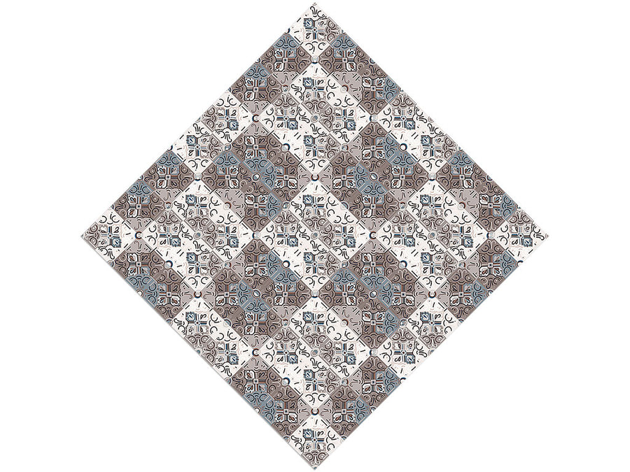 Bluestar Tile Vinyl Wrap Pattern