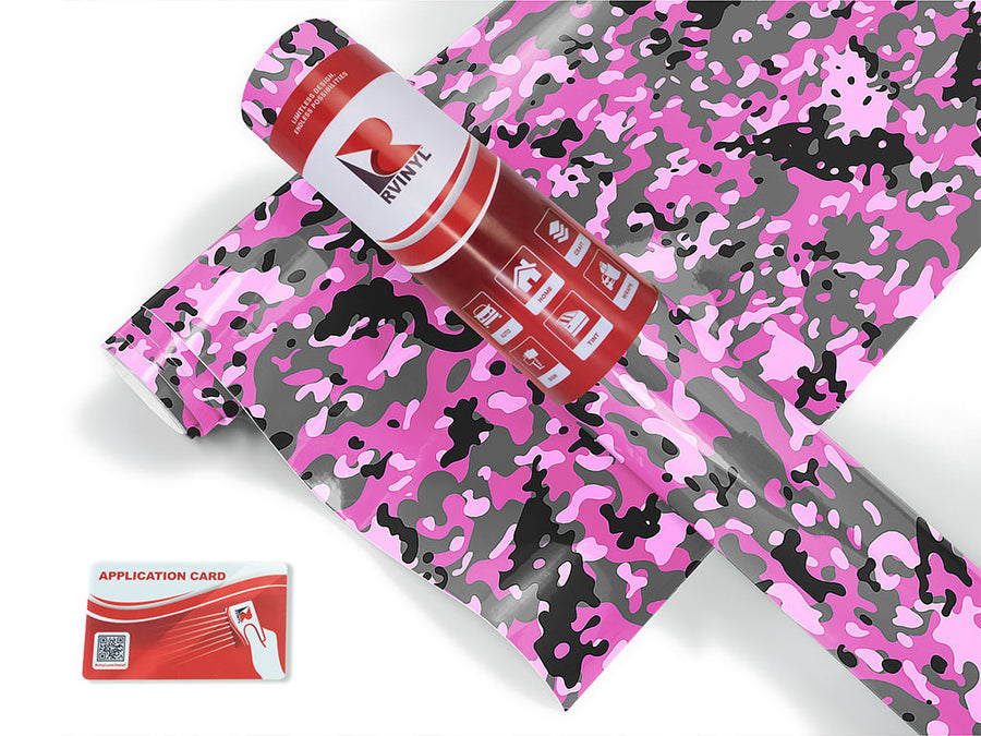blush multicam camouflage Craft Vinyl Roll