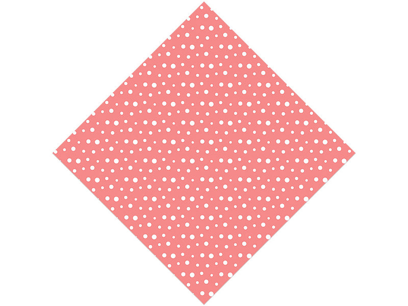 Blush Pink Polka Dot Vinyl Wrap Pattern