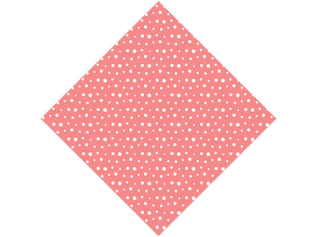 Blush Pink Polka Dot Vinyl Wrap Pattern