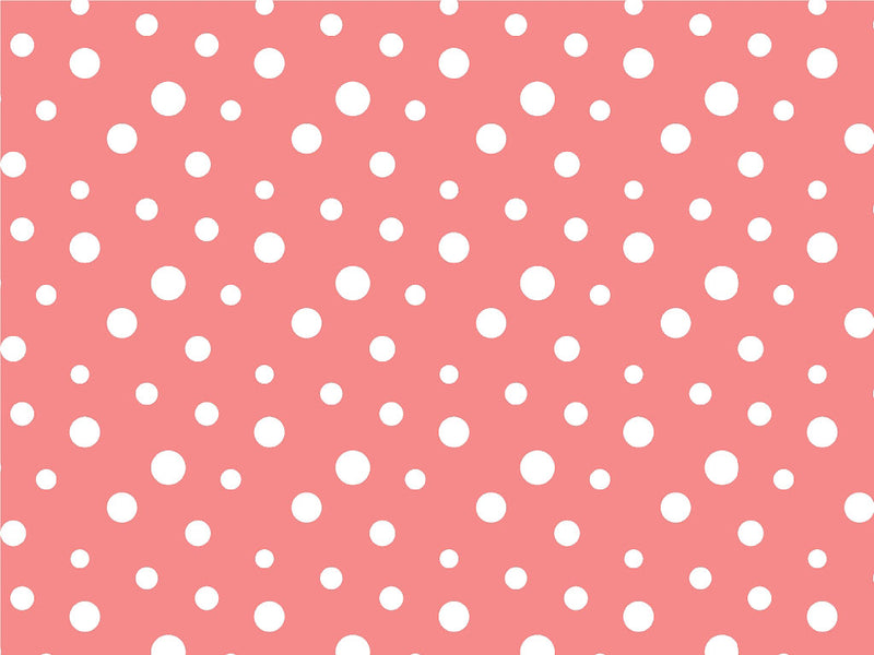 Blush Pink Polka Dot Vinyl Wrap Pattern~Rwraps Series 914 Digitally Printed Vinyl Wrap~0