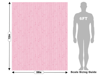 Blush  Wood Plank Vehicle Wrap Scale~Rwraps Series 914 Blush  Wood Plank Measurements~2