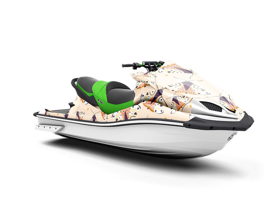 Blushing Arctiid Bug Jet Ski Vinyl Customized Wrap