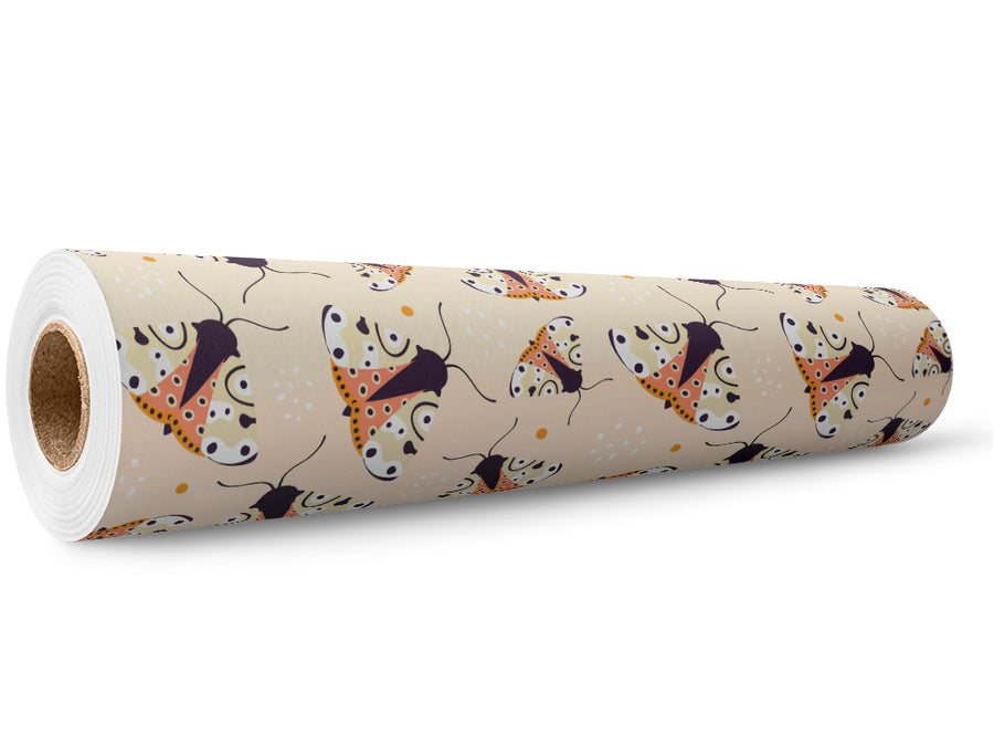 Blushing Arctiid Bug Wrap Film Wholesale Roll~Rwraps Series 914 Digitally Printed Vinyl Roll~5