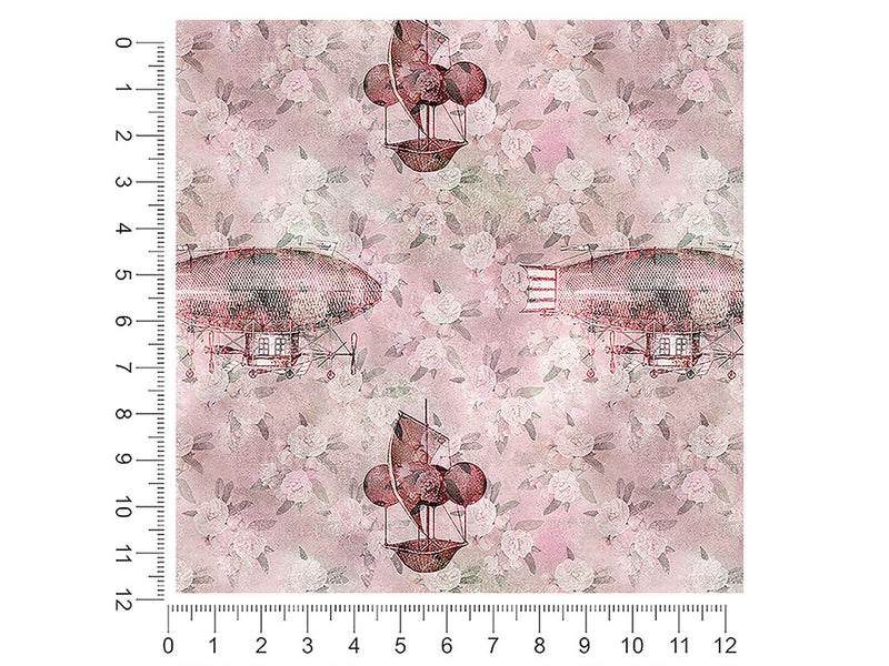 blushing dirigibles steampunk 1ft x 1ft Craft Sheets