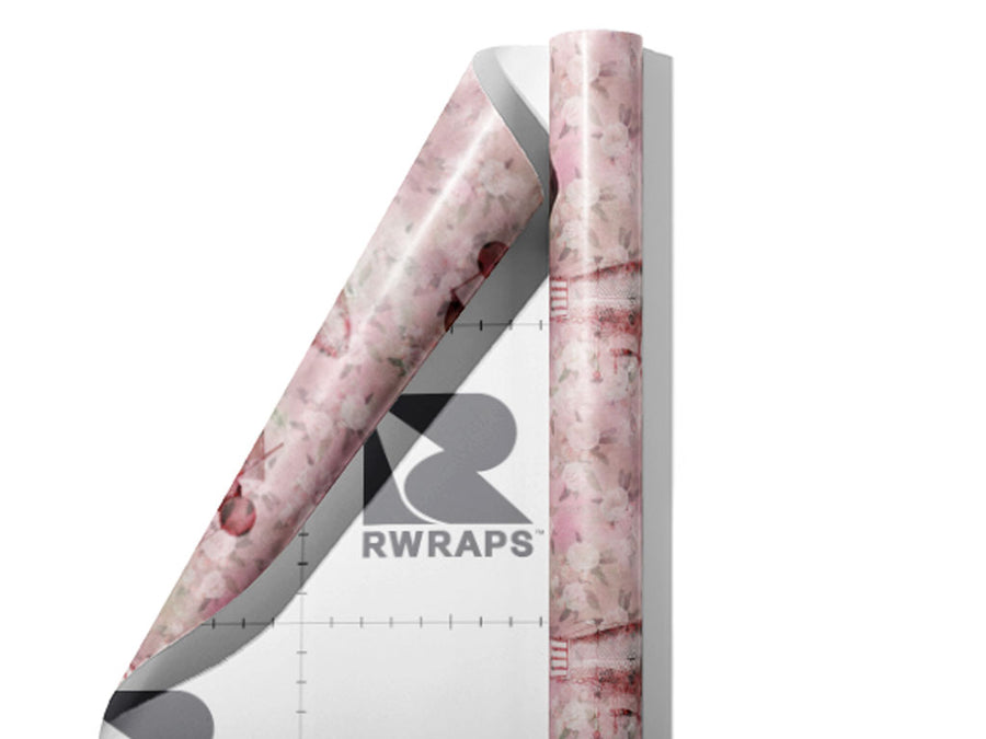 Blushing Dirigibles Steampunk Wrap Film Sheets~Rwraps Series 914 Blushing Dirigibles Steampunk Scrolled Sheet~3