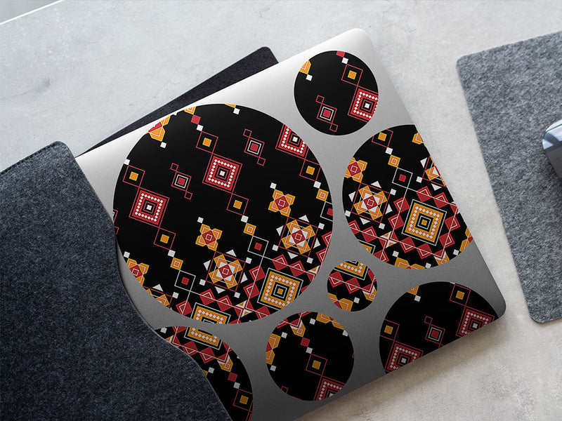 blushing elegance art deco DIY Laptop Stickers