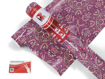blushing rose mandala Craft Vinyl Roll