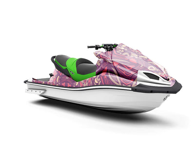 Blushing Rose Mandala Jet Ski Vinyl Customized Wrap