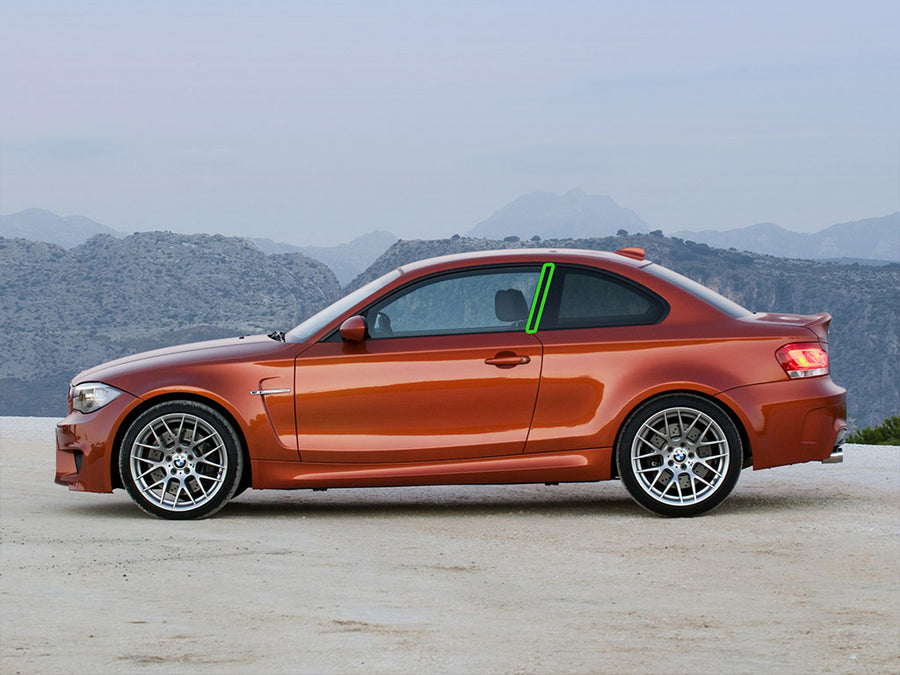 bmw 1-series 2008-2013 (coupe / convertible) Pillar Post Trim Installation Location