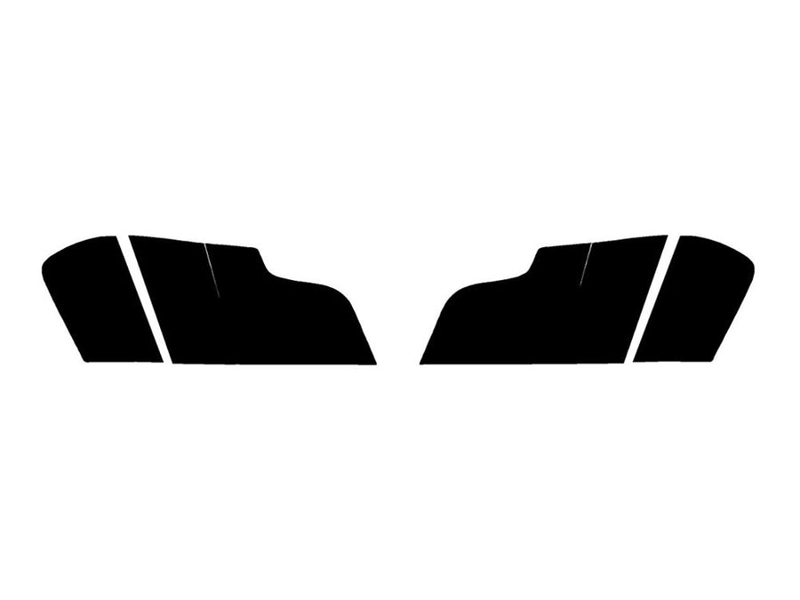 1-series Precut Tail Light Tint Diagram