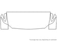 2-series Avery Dennison Clear Bra Hood Precut PPF Diagram