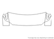 2-series Avery Dennison Clear Bra Hood Precut PPF Diagram