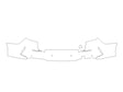 2-series Avery Dennison Clear Bra Door Cup Precut PPF Diagram
