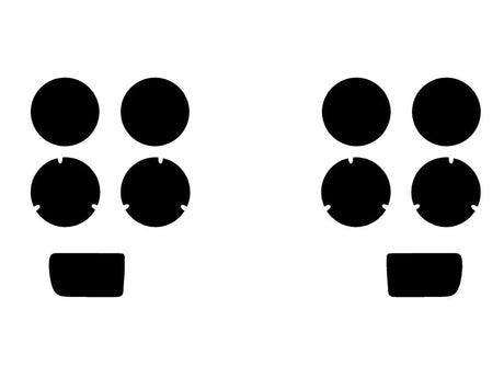 bmw 3-series 1985-1991 Headlight Protection Kit