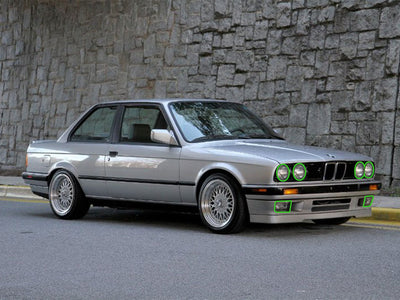 bmw 3-series 1985-1991 Headlight Protection Installation Location