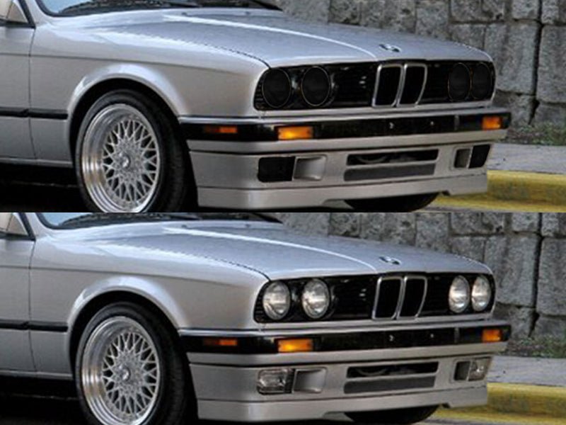 bmw 3-series 1985-1991 Headlight Tint Appearance