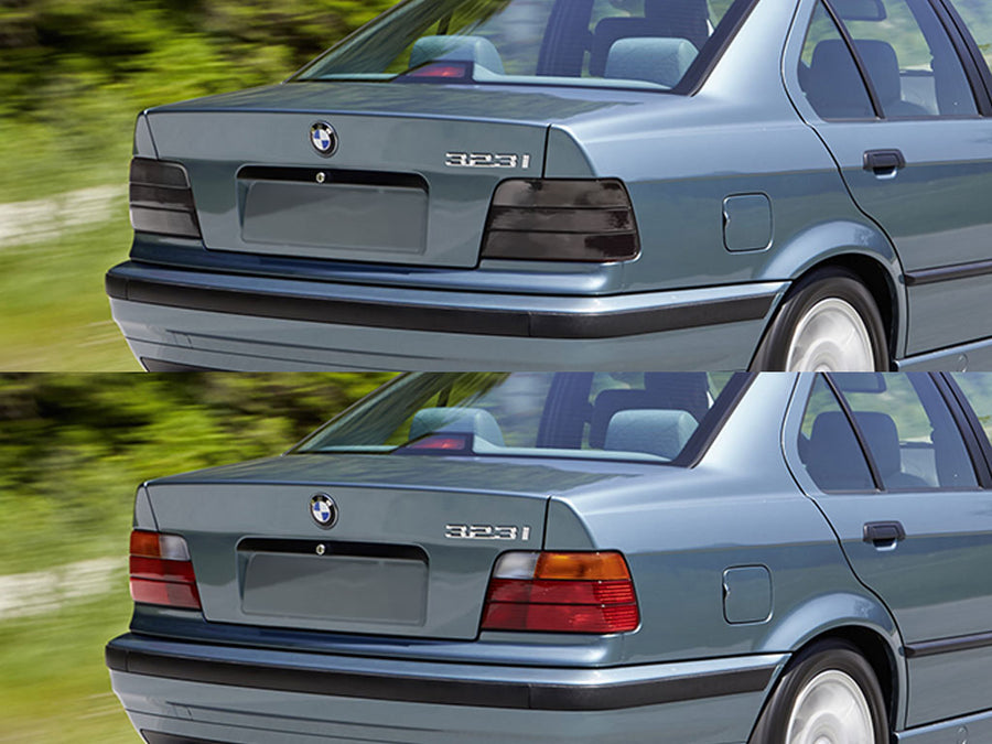3-series (sedan) Before and After Smoked Taillights