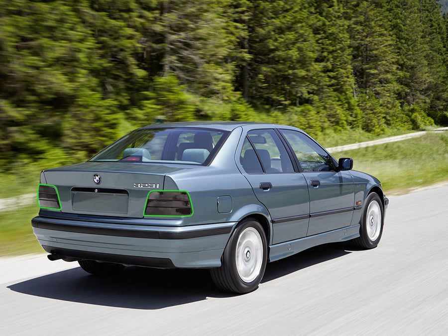 3-series (sedan) Tail Light Tint Installation Points