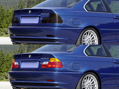 3-series (coupe) Before and After Smoked Taillights