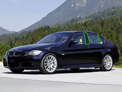 bmw 3-series 1999-2005 (sedan) Pillar Post Trim Installation Location