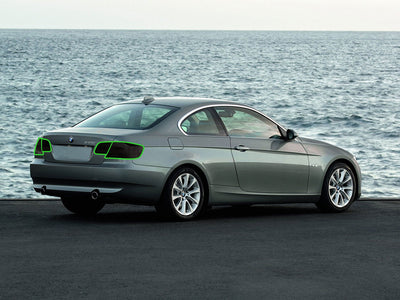 3-series (convertible / coupe) Tail Light Tint Installation Points
