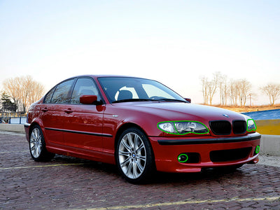 bmw 3-series 2002-2005 (sedan / wagon) Headlight Protection Installation Location