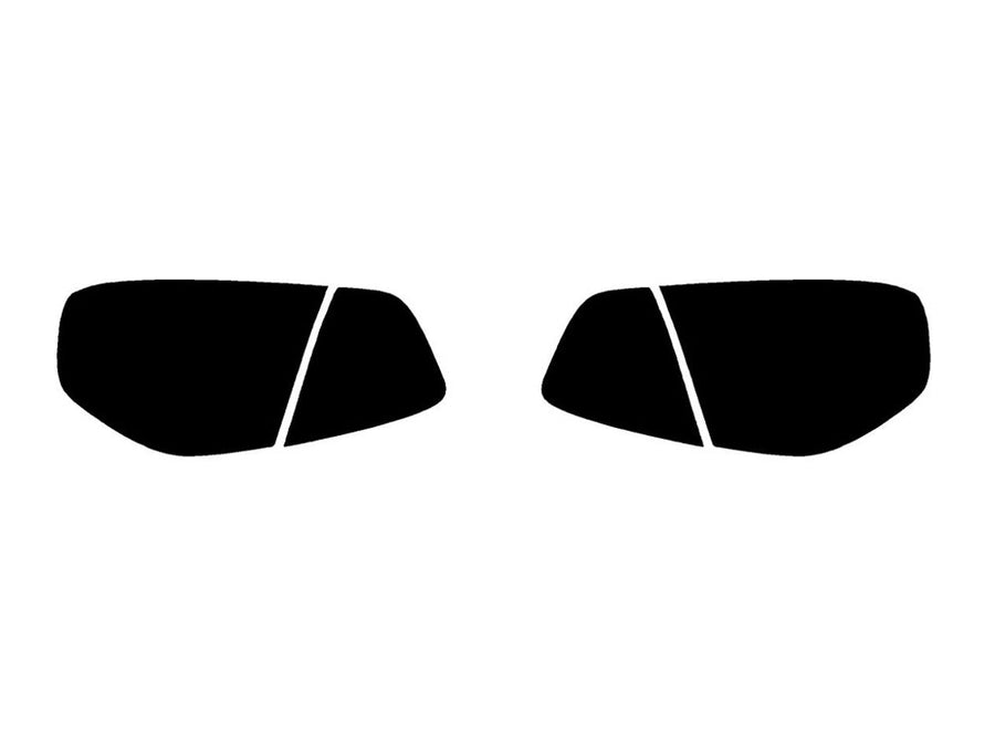 3-series (sedan) Precut Tail Light Tint Diagram