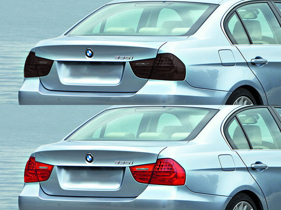 3-series (sedan) Before and After Smoked Taillights