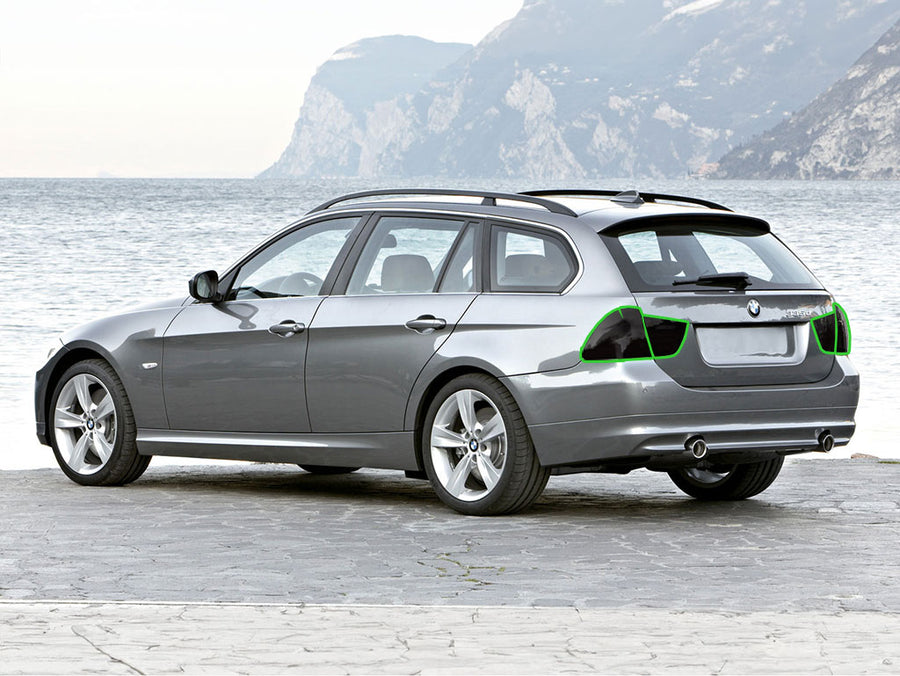 3-series (wagon) Tail Light Tint Installation Points