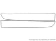 3-series 3M Clear Bra Door Cup Precut PPF Diagram