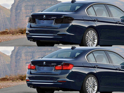 3-series (sedan) Before and After Smoked Taillights
