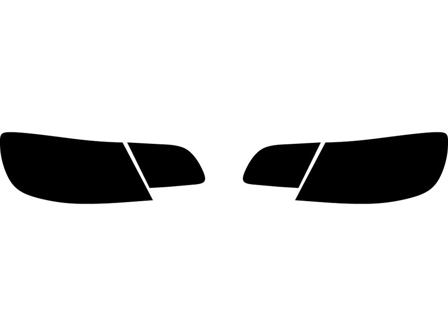 3-series (convertible) Precut Tail Light Tint Diagram