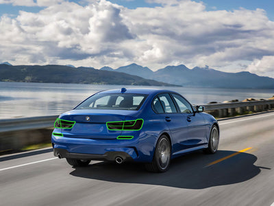 3-series Tail Light Tint Installation Points