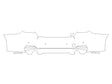 3-series 3M Clear Bra Door Cup Precut PPF Diagram