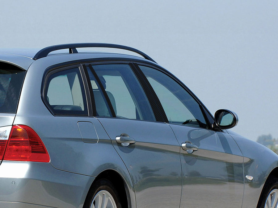 bmw 3-series 1999-2005 (wagon) Carbon Fiber Pillar Cover Diagram